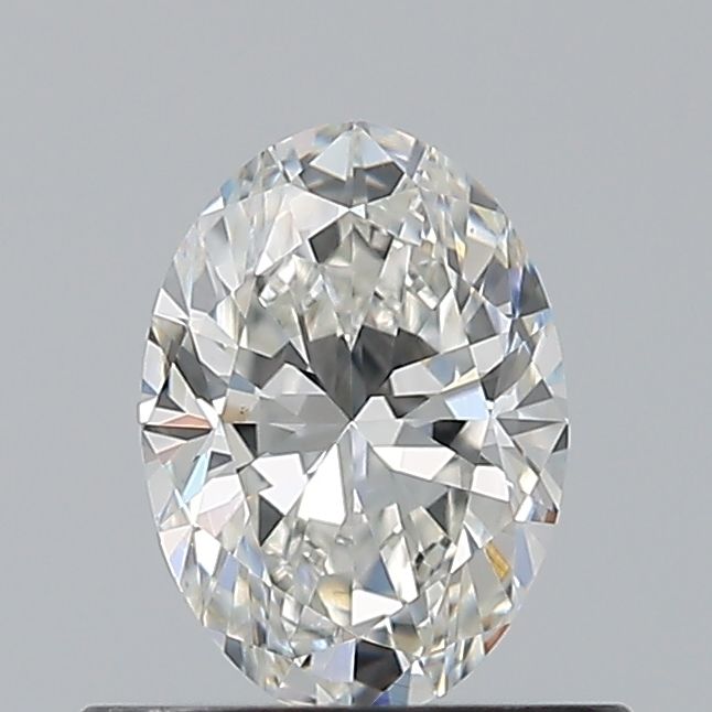 Diamante Naturale Taglio Ovale 0.52ct VG/EX H VS2 - GIA - 6.4x4.57x2.87mm