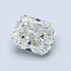 Diamante Naturale Taglio Radiant 1.22ct EX/EX J VS2 - GIA - 6.28x5.22x3.74mm