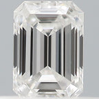 Diamante Naturale Taglio Smeraldo 0.2ct VG/VG E VVS1 - GIA - 3.98x2.76x1.92mm