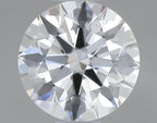 Diamante Taglio Brillante 0.57ct EX/EX/VG F VS1 - GIA - 5.33x5.35x3.26mm