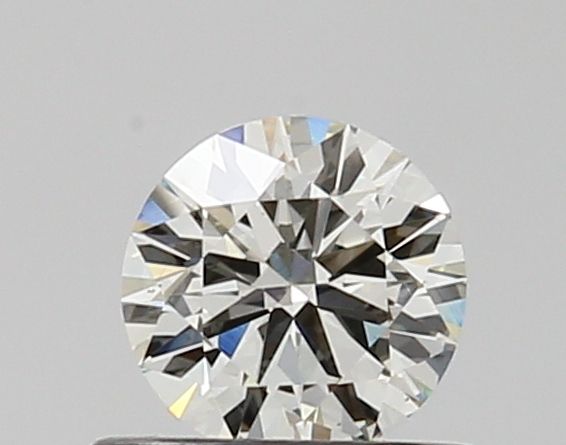 Diamante Naturale Taglio Brillante 0.5ct 3EX J VS1 - IGI - 5.19x5.21x3.05mm