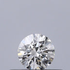 Diamante Naturale Taglio Brillante 0.24ct 3EX H IF - GIA - 4.01x4.03x2.48mm