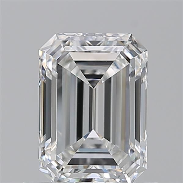 Diamante Naturale Taglio Smeraldo 0.91ct VG/EX F IF - GIA - 6.64x4.73x3.09mm