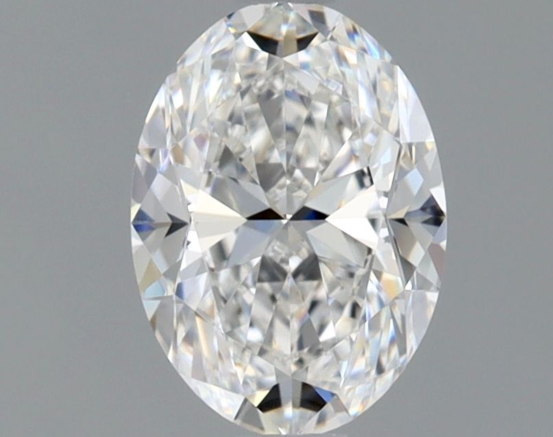 Diamante Naturale Taglio Ovale 0.9ct VG/EX E VVS2 - GIA - 7.36x5.27x3.4mm