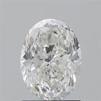 Diamante Naturale Taglio Ovale 1.5ct VG/EX H VS1 - GIA - 8.42x6.15x4.15mm