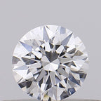Diamante Naturale Taglio Brillante 0.23ct 3EX D VS2 - GIA - 3.94x3.96x2.45mm