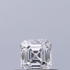 Diamante Naturale Taglio Asscher 0.33ct VG/EX D IF - GIA - 3.82x3.78x2.52mm