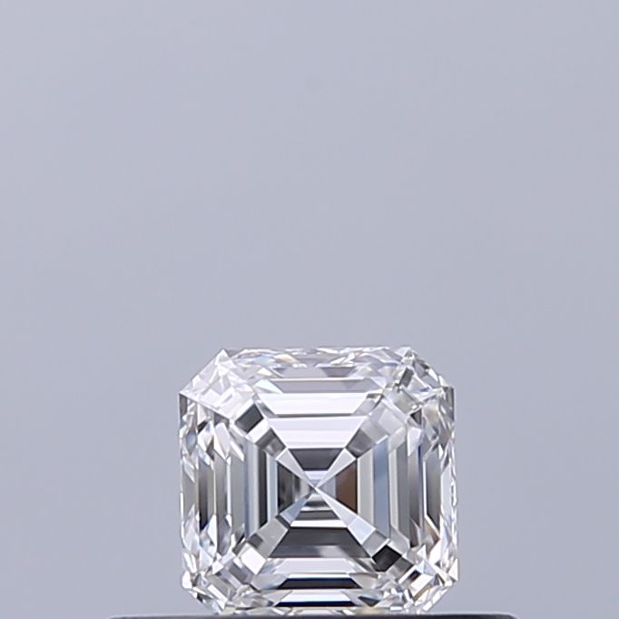 Diamante Naturale Taglio Asscher 0.33ct VG/EX D IF - GIA - 3.82x3.78x2.52mm