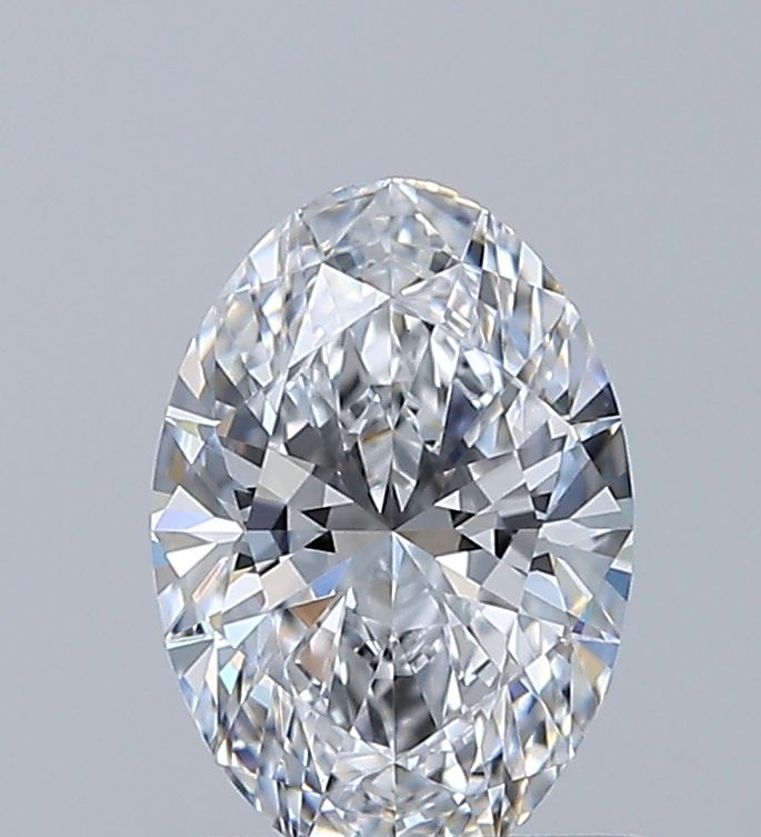 Diamante Naturale Taglio Ovale 0.71ct EX/EX D VS1 - GIA - 7.38x5.06x3.12mm