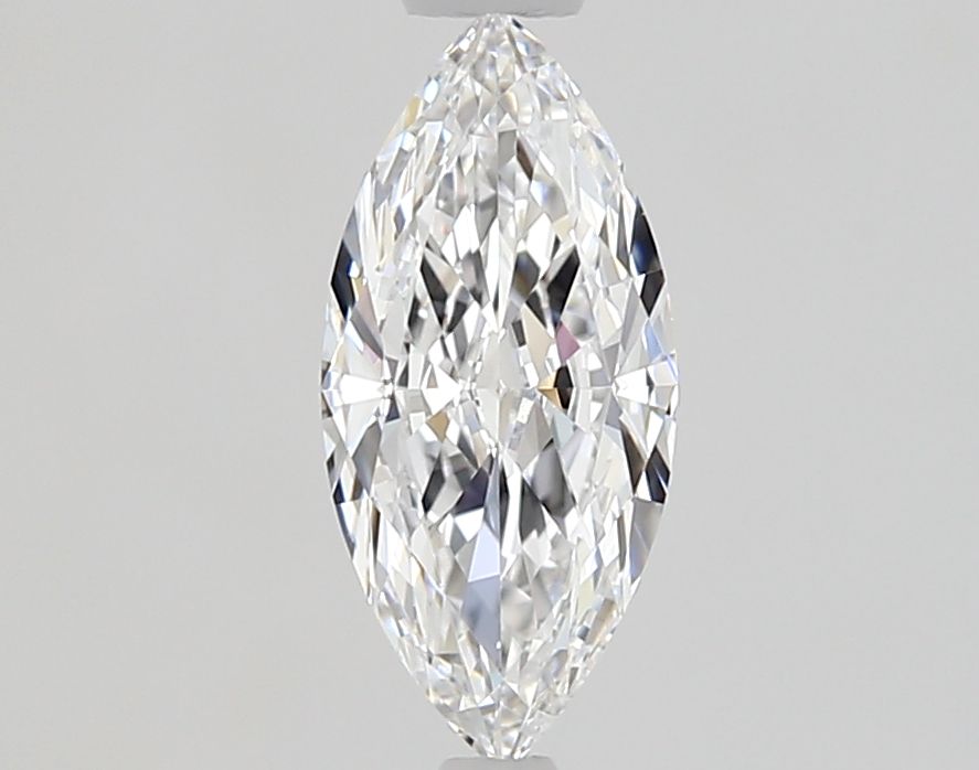 Diamante Naturale Taglio Marquise 0.52ct EX/EX D VS2 - GIA - 9.05x4.17x2.3mm