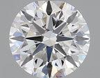 Diamante Naturale Taglio Brillante 0.4ct VG/VG/VG H VS1 - GIA - 4.67x4.62x2.92mm