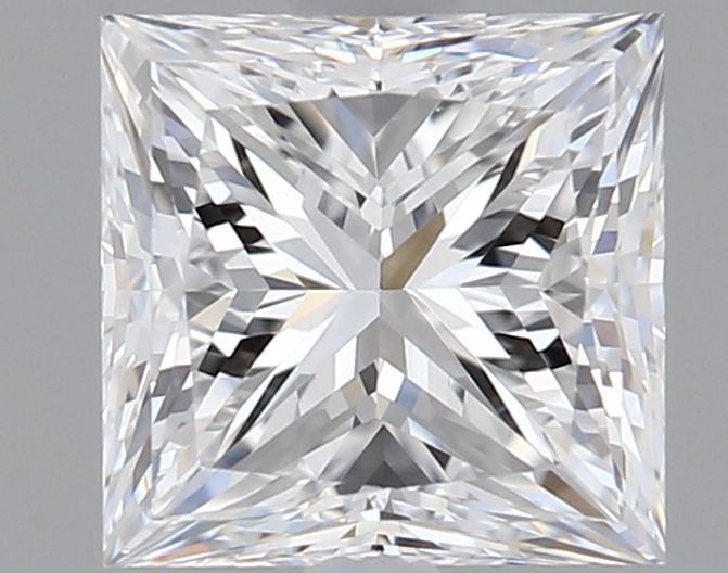 Diamante Naturale Taglio Princess 1.01ct VG/EX E VVS1 - GIA - 5.44x5.33x4.14mm