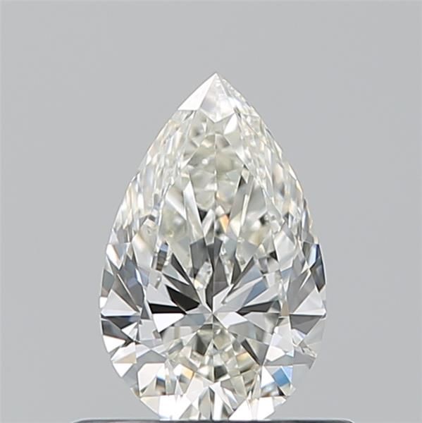 Diamante Naturale Taglio Goccia 0.54ct VG/VG J IF - GIA - 7.26x4.58x2.7mm