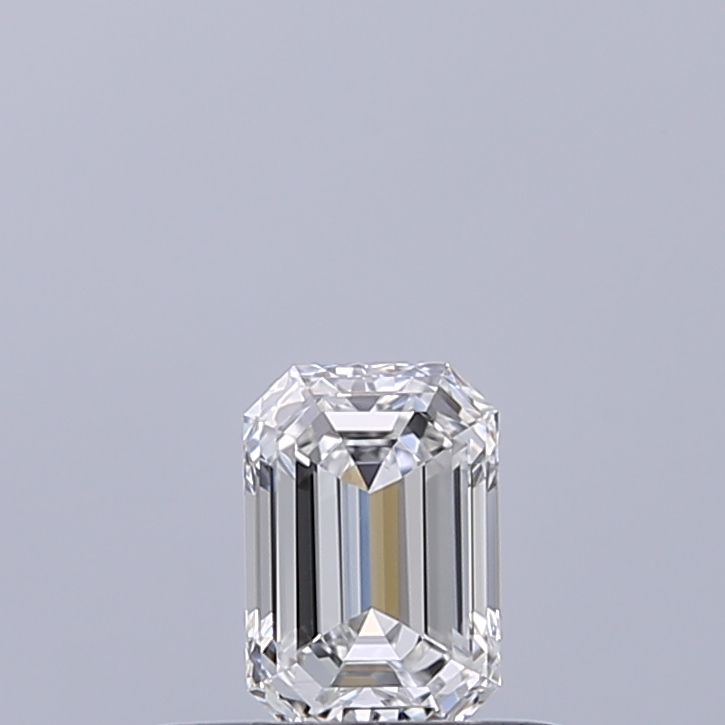 Diamante Naturale Taglio Smeraldo 0.32ct VG/EX F VVS1 - GIA - 4.74x3.24x2.15mm