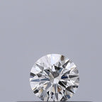 Diamante Naturale Taglio Brillante 0.18ct 3EX E VVS1 - IGI - 3.68x3.7x2.22mm