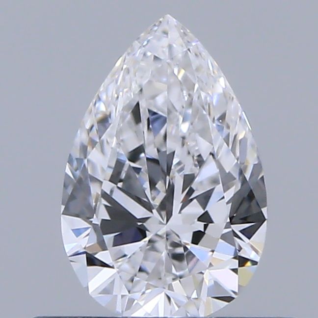 Diamante Naturale Taglio Goccia 0.42ct EX/EX D VVS2 - GIA - 6.45x4.29x2.57mm