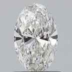 Diamante Naturale Taglio Ovale 0.7ct VG/EX F VS1 - GIA - 7.8x4.87x2.84mm