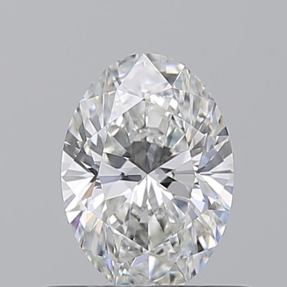 Diamante Naturale Taglio Ovale 0.51ct VG/EX G IF - GIA - 6.35x4.52x2.84mm