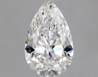Diamante Naturale Taglio Goccia 1.01ct EX/VG D VS1 - GIA - 8.64x5.38x3.47mm