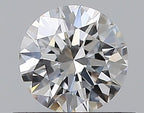 Diamante Naturale Taglio Brillante 0.46ct 3EX E IF - GIA - 5.0x5.03x3.05mm