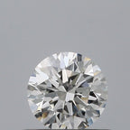 Diamante Naturale Taglio Brillante 0.4ct 3EX F IF - GIA - 4.67x4.71x2.94mm
