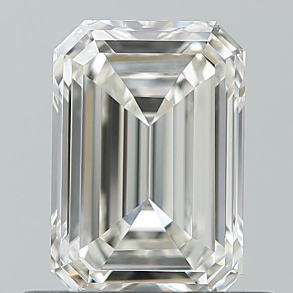 Diamante Naturale Taglio Smeraldo 0.8ct VG/EX H VS1 - IGI - 6.53x4.47x2.76mm