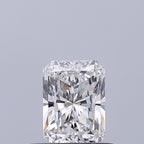 Diamante Naturale Taglio Radiant 0.42ct VG/EX D VVS1 - GIA - 5.14x3.73x2.53mm