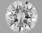 Diamante Naturale Taglio Brillante 1.09ct 3EX J IF - GIA - 6.64x6.61x4.06mm