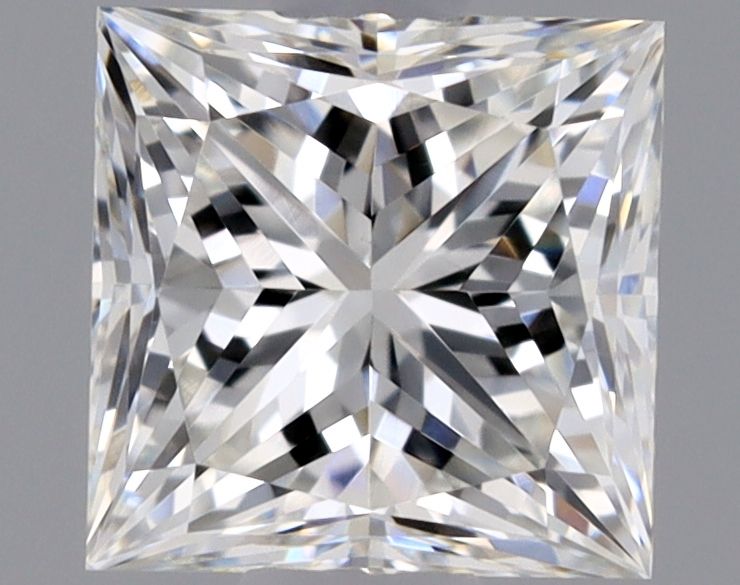 Diamante Naturale Taglio Princess 0.44ct VG/VG G VVS2 - GIA - 4.09x4.06x3.07mm