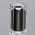 Diamante Naturale Taglio Baguette 0.45ct EX/EX D IF - GIA - 6.26x3.12x2.27mm