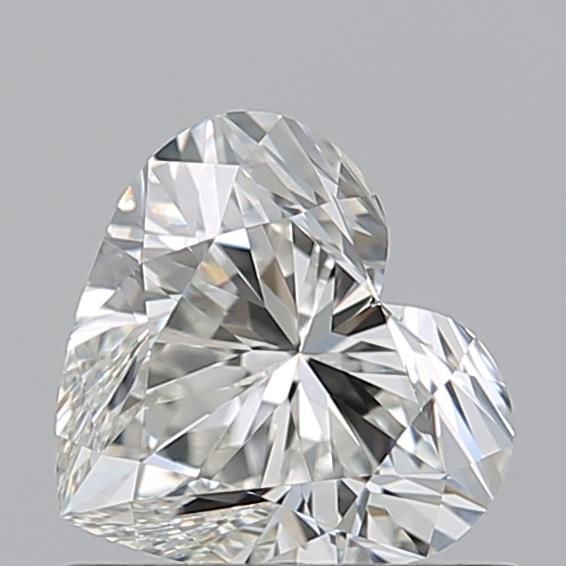 Diamante Naturale Taglio Cuore 0.8ct EX/EX I VVS1 - GIA - 5.72x6.32x3.76mm