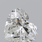 Diamante Naturale Taglio Cuore 0.8ct EX/EX I VVS1 - GIA - 5.72x6.32x3.76mm