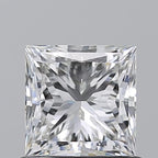 Diamante Naturale Taglio Princess 0.9ct VG/EX G VS1 - GIA - 5.24x5.15x3.75mm