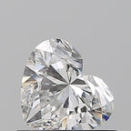 Diamante Naturale Taglio Cuore 0.53ct EX/EX G VVS1 - GIA - 4.87x5.67x3.38mm