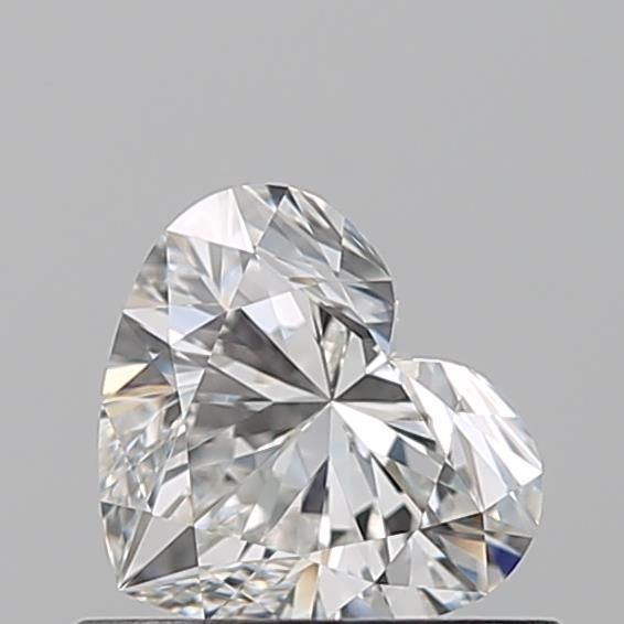 Diamante Naturale Taglio Cuore 0.53ct EX/EX G VVS1 - GIA - 4.87x5.67x3.38mm