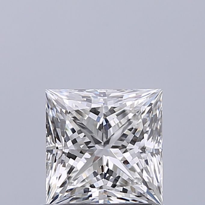 Diamante Naturale Taglio Princess 0.76ct EX/EX G VVS2 - GIA - 4.97x4.92x3.61mm