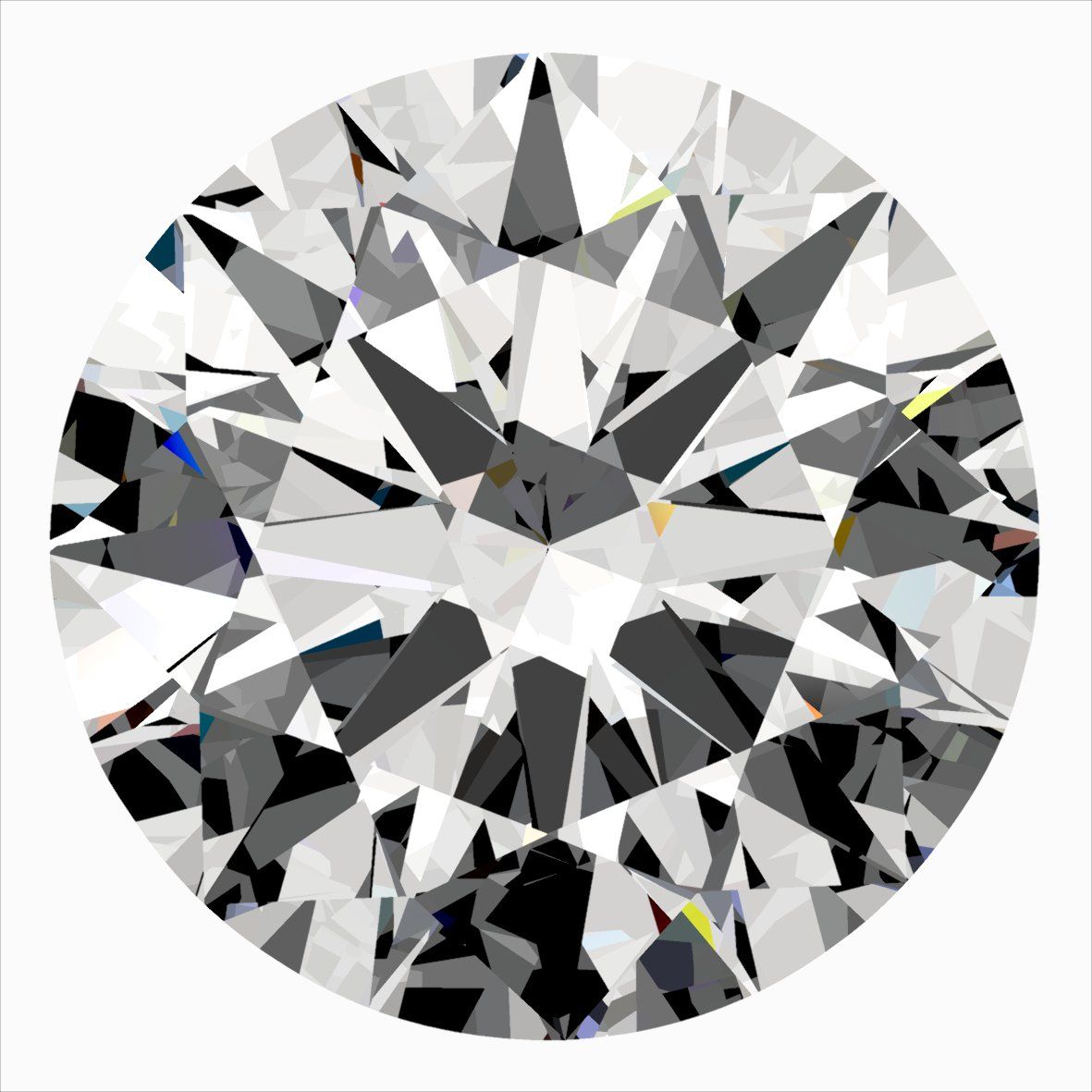 Diamante Naturale Taglio Brillante 0.32ct 3EX H IF - IGI - 4.38x4.4x2.69mm