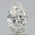 Diamante Naturale Taglio Ovale 0.7ct VG/EX H VS1 - GIA - 7.65x4.85x2.96mm