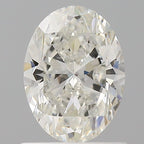 Diamante Naturale Taglio Ovale 0.9ct EX/EX H VS2 - GIA - 5.28x7.21x3.41mm