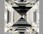 Diamante Taglio Radiant Quadrato 1.03ct VG/EX J VVS1 - GIA - 5.53x5.3x3.72mm