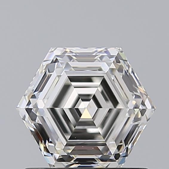 Diamante Naturale Taglio Esagonale 1.05ct EX/EX I VS1 - GIA - 6.59x5.7x3.71mm