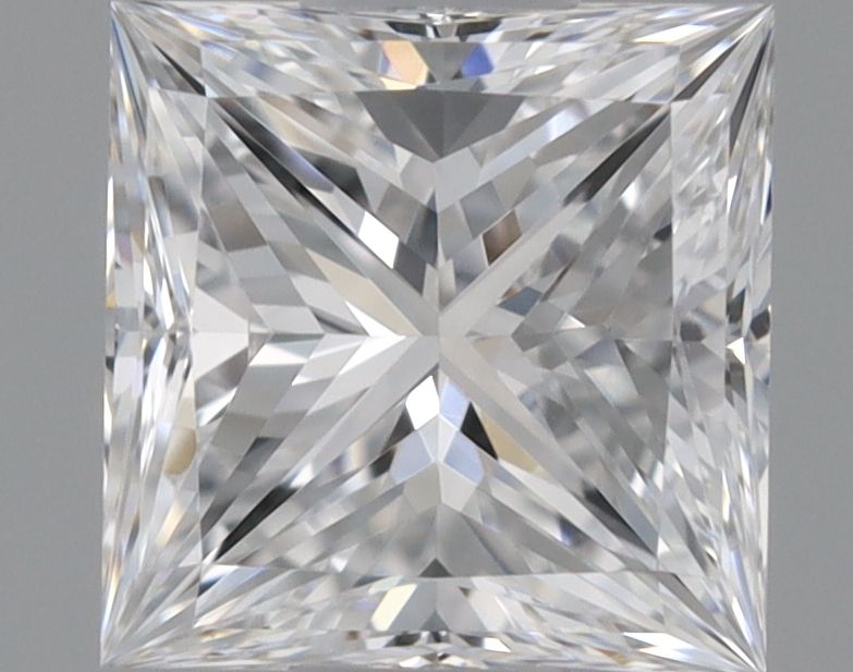 Diamante Naturale Taglio Princess 0.5ct G/VG D VVS2 - GIA - 4.46x4.42x3.24mm