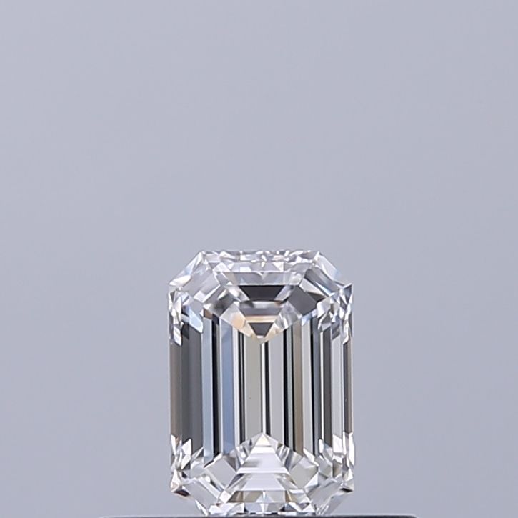 Diamante Naturale Taglio Smeraldo 0.32ct VG/EX D VVS2 - GIA - 4.85x3.24x2.13mm
