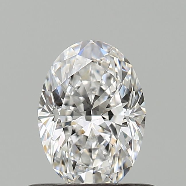 Diamante Naturale Taglio Ovale 0.51ct EX/EX D VVS2 - GIA - 6.23x4.42x2.84mm