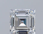 Diamante Taglio Radiant Quadrato 0.41ct VG/EX D VVS1 - GIA - 3.99x3.98x2.65mm