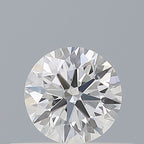 Diamante Naturale Taglio Brillante 0.28ct 3EX F VS1 - GIA - 4.18x4.21x2.62mm