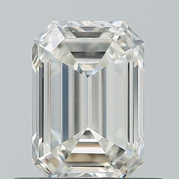 Diamante Naturale Taglio Smeraldo 0.8ct EX/EX H VS1 - IGI - 6.28x4.36x2.89mm
