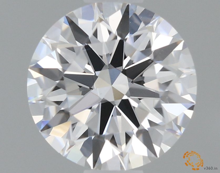 Diamante Naturale Taglio Brillante 0.76ct 3EX F VS1 - GIA - 5.85x5.87x3.6mm
