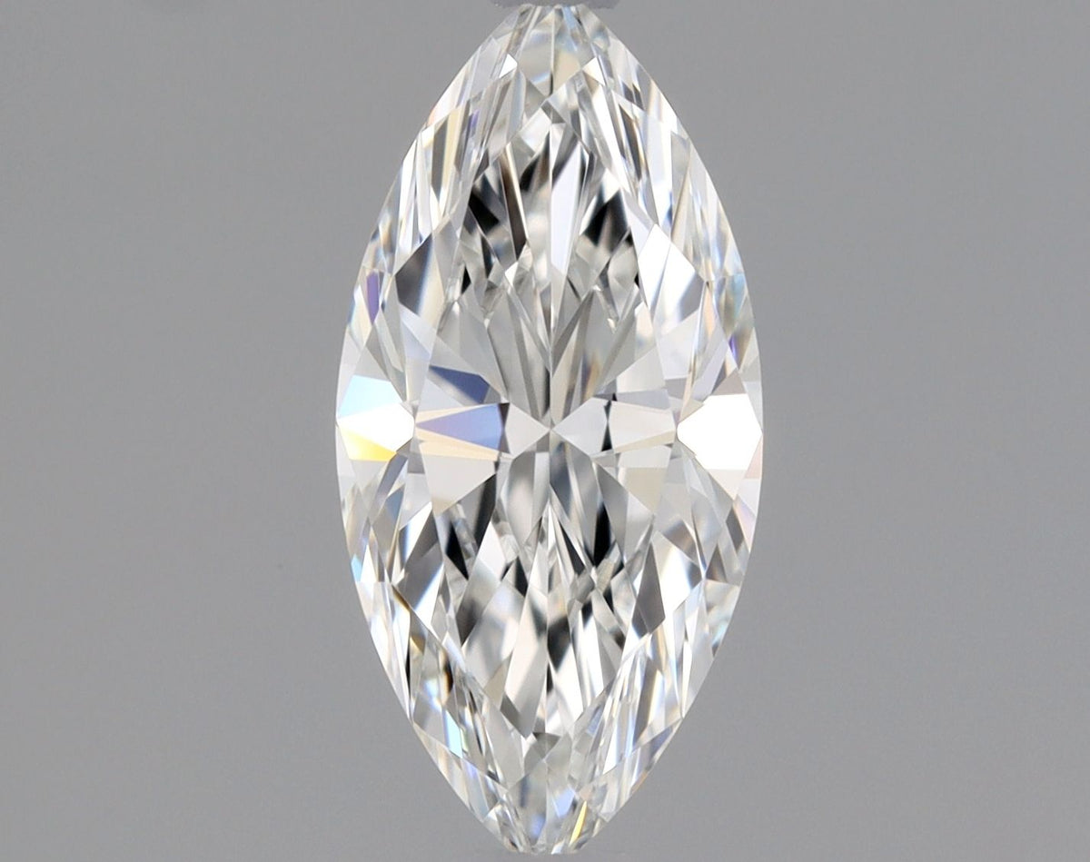 Diamante Naturale Taglio Marquise 0.5ct VG/EX F VVS1 - GIA - 8.46x4.03x2.53mm