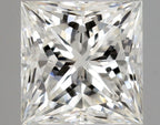 Diamante Naturale Taglio Princess 0.37ct VG/VG I VS2 - GIA - 3.97x3.88x2.87mm